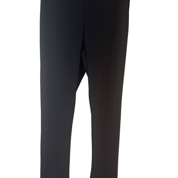 2/$30 ZARA Womens Small Black Split Hem Leggings Flare Pants - Picture 10 of 16